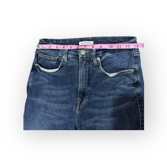 Good American Good Legs Skinny Jeans In Blue 265 Size 6 / 28 - Picture 6 of 11